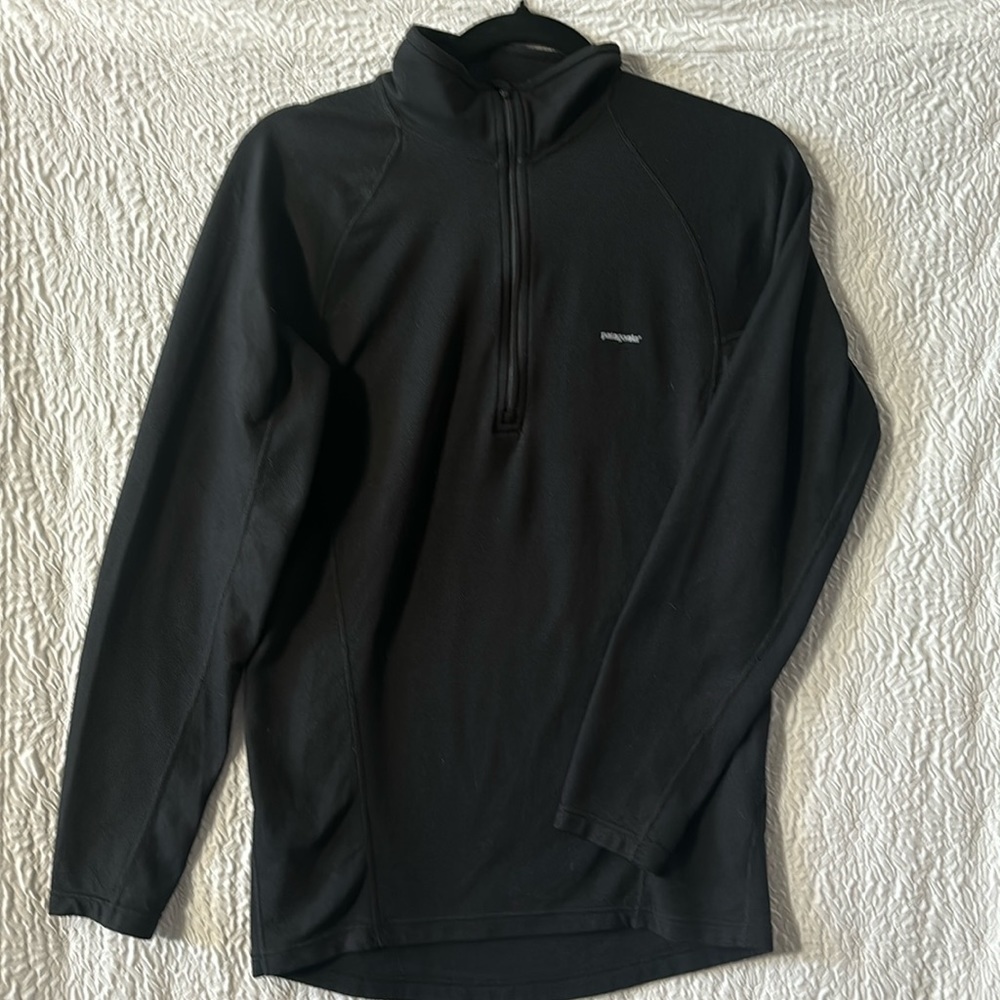 Patagonia Capilene 3 Zip Neck Pullover Performance Baselayer Shirt